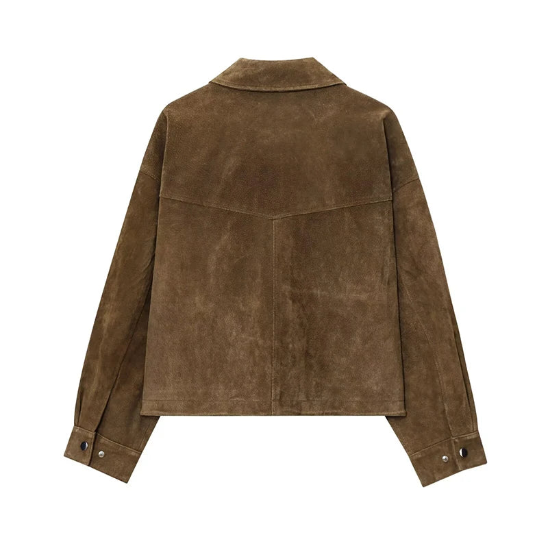 Alea Faux Suede Jacket